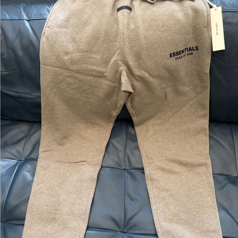 Fear of God Essentials Tan Sweatpants (Authentic and New)